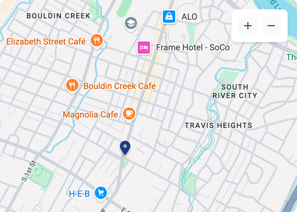 Map showing Denver, Colorado